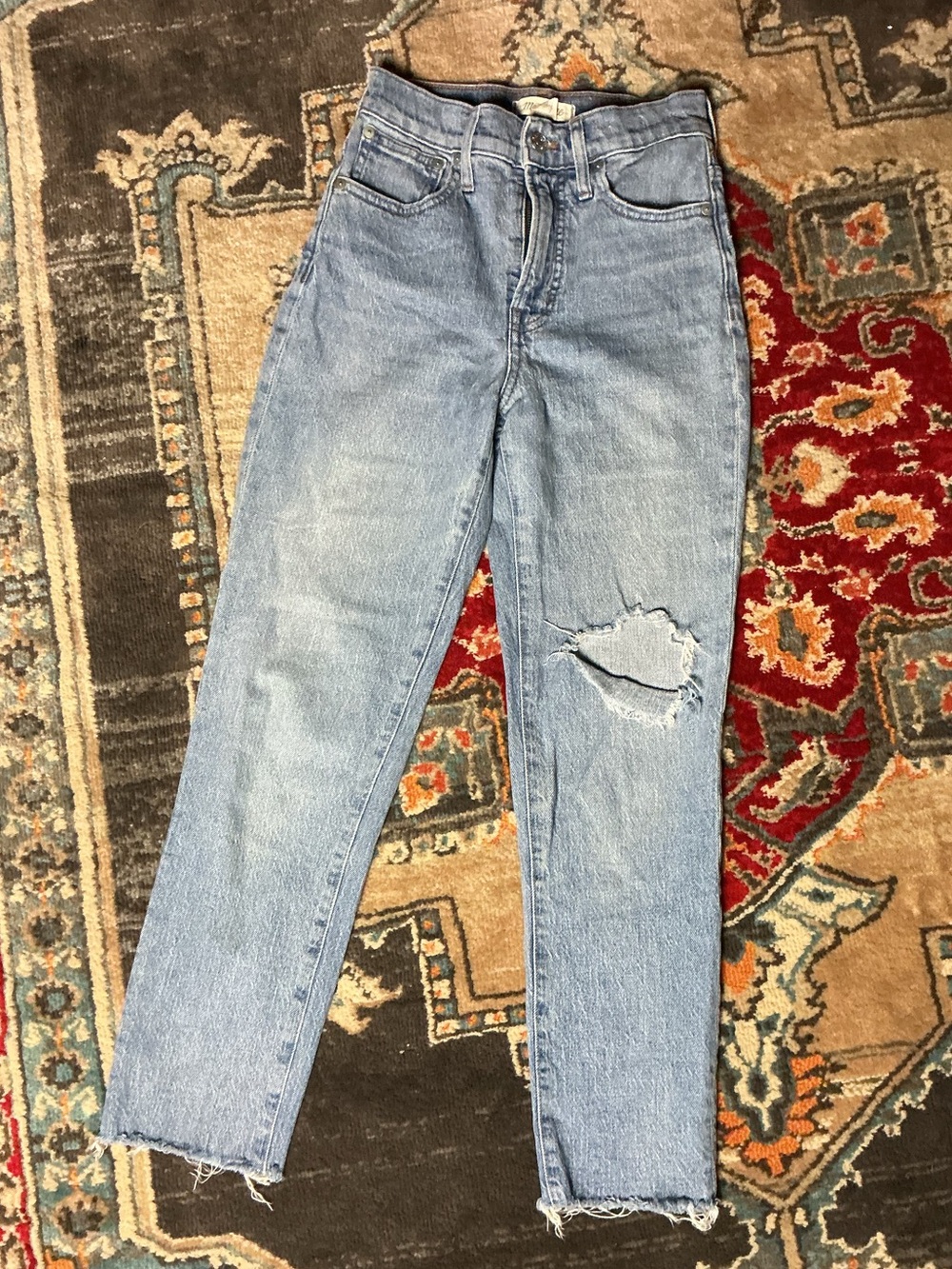 Madewell Perfect Vintage Crop Jeans